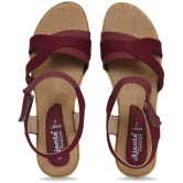 Ajanta - Maroon Women''s Sandal Heels - None