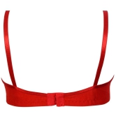 Kiran Enterprises Cotton Minimizer Bra - Red - None