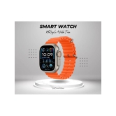 LAZYWINDOW Smart Watch T800 Ultra Orange Smart Watch