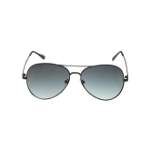 Black Aviator Sunglasses for Men and Women