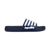 Aqualite Navy Mens Slide Flip Flop - None