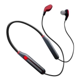 hitage NBT-7586+ 40 HOURS In-the-ear Bluetooth Headset with Upto 30h Talktime Foldable Collapsible - Red - Red