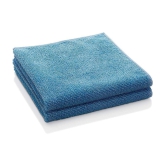 INGENS - Blue 250 GSM Microfiber Cloth For Automobile ( Pack of 2 )