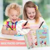 Magic Book Buy 1 set & Get 1 set FREE ( 8 Book + 20 Refill+2 Pen+2 Grip ) + FREE Learning 2000+ pages PDF worksheet for kids