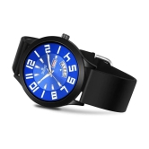 Swisstyle Black Silicon Analog Mens Watch