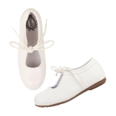 Shoetopia - White Womens Casual Ballerinas - None