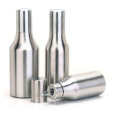 GOGA FASHION Stainless Steel Leakproof 1000 ml Oil Bottle Gini and Vinegar Oil Dispenser for Kitchen (Gini Oil Bottle - 1000ml)