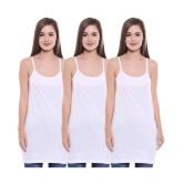 Bodycare Cotton Camisoles - White - XXL