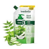 Medimix Ayurvedic Nature Care Hand Wash Refill Pack - Neem, Tulsi & Aloe Vera 750 Ml