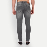 Meghz Men Skinny Mid Rise Grey Jeans