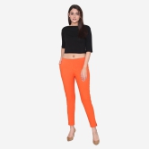 Women's Cotton Formal Trousers - Fire Fire L