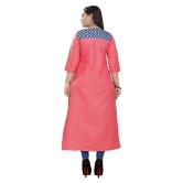 Rangrasiya Multicolor Cotton Straight Kurti - M