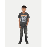 Radprix Black Cotton Blend Boys T-Shirt ( Pack of 1 ) - None