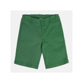 MINI KLUB - Green Cotton Boys Shorts ( Pack of 1 ) - None