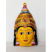 Varalakshmi Amman Yellow Face-8.5 inches