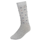 Creature Gray Formal Full Length Socks Pack of 3 - Gray