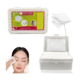 Majestique 250Pcs Soft Touch Facial Cotton Pads Makeup Remover Wipes For Cleansing