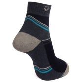 Dollar Socks Cotton Casual Ankle Length Socks Pack of 3 - Multi