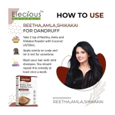 Elecious Naturals Amla, Reetha, Shikakai Powder For All Hair | 100% Natural, No Preservative