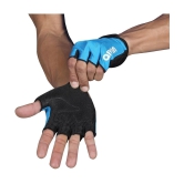 Aivin On Set Unisex Polyester Gym Gloves For Professional Weightlifting With Half-Finger Length - M