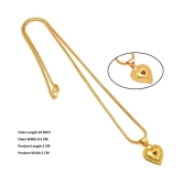 Jewar Mandi - Golden Pendant ( Pack of 1 ) - Golden