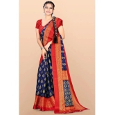 LEELAVATI - Multicolor Crepe Saree With Blouse Piece ( Pack of 1 ) - Multicolor