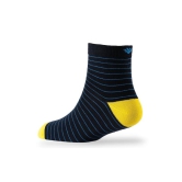 Men Pack Of 2 Striped Cotton Ankle Length Socks