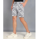 XFOX Grey Melange Blended Mens Shorts ( Pack of 1 ) - None