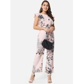 ALL WAYS YOU - Pink Georgette Regular Fit Womens Jumpsuit ( Pack of 1 ) - None