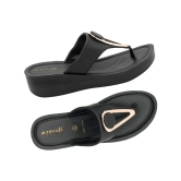 Aerowalk Black Womens Flip Flop - None