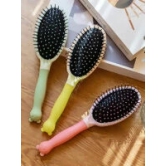 Stylish Best Quality Hair Brush (MultiColours)-Yellow