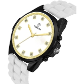 Versatile - White Silicon Analog Men's Watch