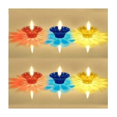 Craftam Plastic Diwali Diya - Pack of 12