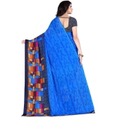 LEELAVATI - Multicolor Georgette Saree With Blouse Piece ( Pack of 1 ) - Multicolor