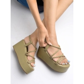 Shoetopia - Green Women''s Sandal Heels - None