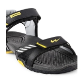 Campus - Black Mens Floater Sandals - None