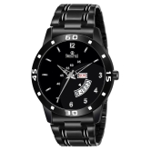 Swisstyle -  Black Stainless Steel Analog Mens Watch