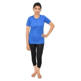 Goodluck Blue T-Shirt & Shorts Combo Swimming Costume - XXXL