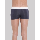 La Intimo - Light Grey LITR005 Cotton Blend Mens Trunks ( Pack of 1 ) - None