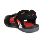 Campus - Black Mens Floater Sandals - None