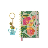 Undated Planner and Keychain Duo 2024-The Best is yet to come Undated Planner / Bloom keychain