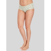 ILRASO - Green Polyester Printed Women's Briefs ( Pack of 1 ) - None