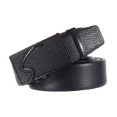 Zacharias - Black Canvas Men's Formal Belt ( Pack of 1 ) - None