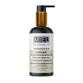 Miel Natural Moroccan Argan Nourishing Conditioner with Argan Oil, Onion Oil, ACV, Coconut oil 300ml