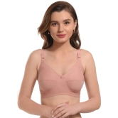 Elina Pack of 1 Cotton Womens Minimizer Bra ( Peach ) DOVE-DARKPEACH - None