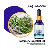 Sonavi Rosemary Stress Relief Essential Oil Green With Dropper 30 mL ( Pack of 1 )