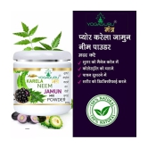 YOGAGURU MANTR Neem Karela Jamun Powder for Maintaining Blood Sugar Levels (200 g)