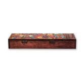 Agarbatti Stand and Storage Box- Brown