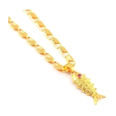 Jewar Mandi - Gold Pendant ( Pack of 1 ) - Gold