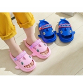 Sharky Crocs-Pink / 3-4 Years  / 22-23